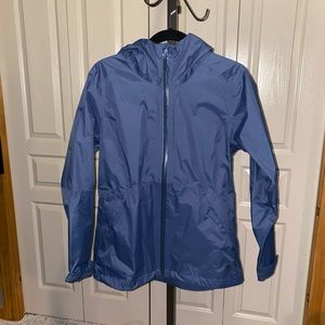 Mountain Hardware women’s Acadia Rain Jacket M/Medium navy blue